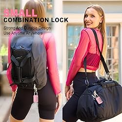 DELSWIN Small Combination Lock for Locker, 4-Digit