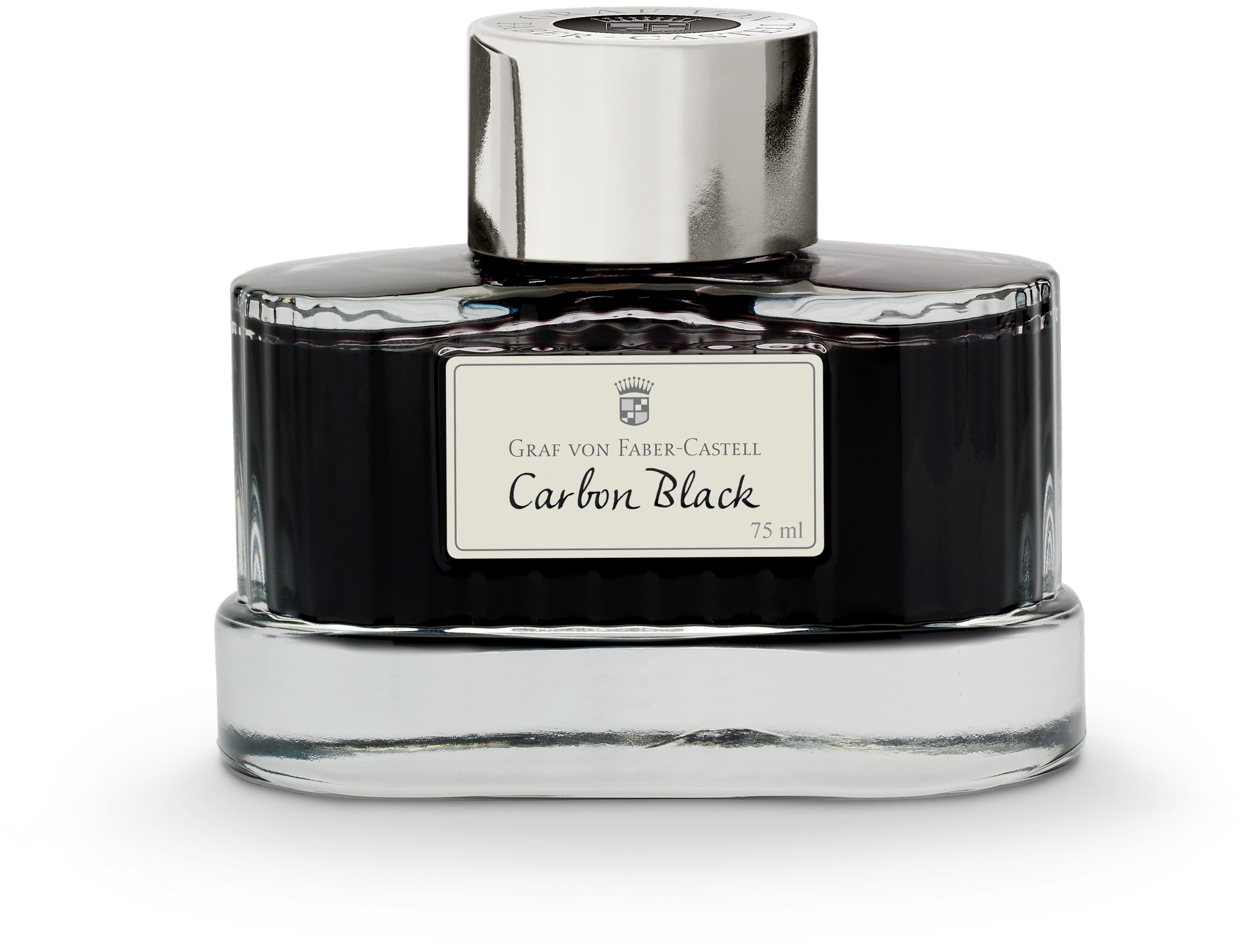 Graf von Faber-Castell Ink Bottle, Carbon Black, 75ml, 141000