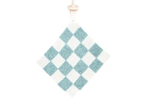 Stephan Baby Plush Blankets - Soft Absorbent Blankie with Paci-Clip for Pacifiers and Teething Toys, 9" Square, Checkerboard