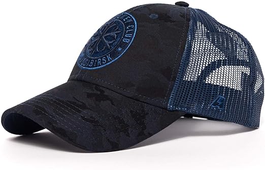 dark blue trucker hat