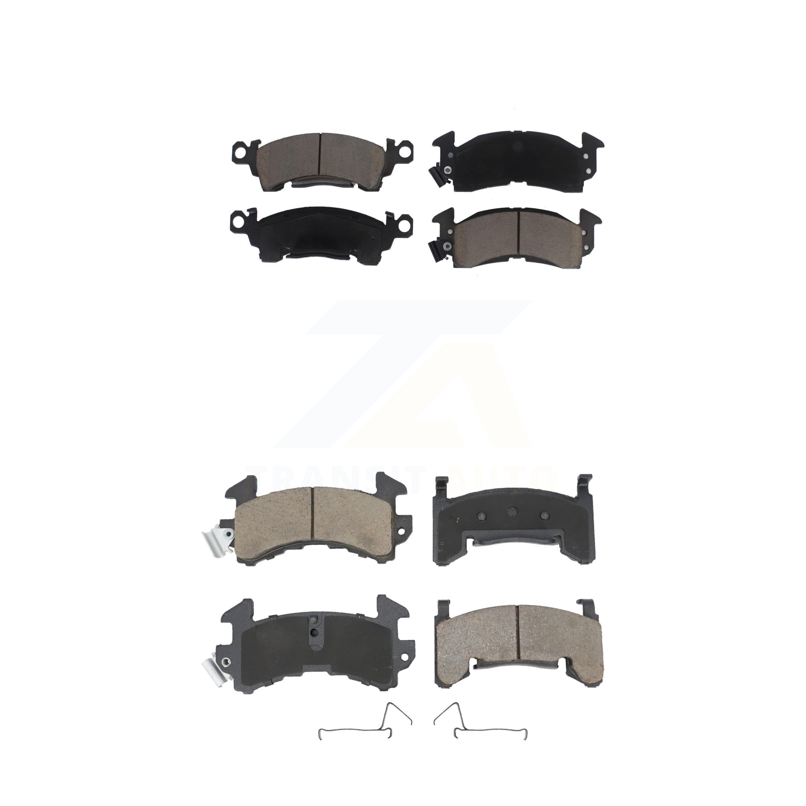 CMX Front Rear Ceramic Brake Pads Kit Replacement