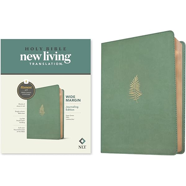 NLT Compact Bible, Filament Enabled (LeatherLike, Holy Dusty Pink