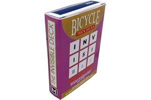 DARYL Invisible Deck Bicycle - Blue Magic Cards, Easy To Do, No Sleight Of Hand Required, Age 14+