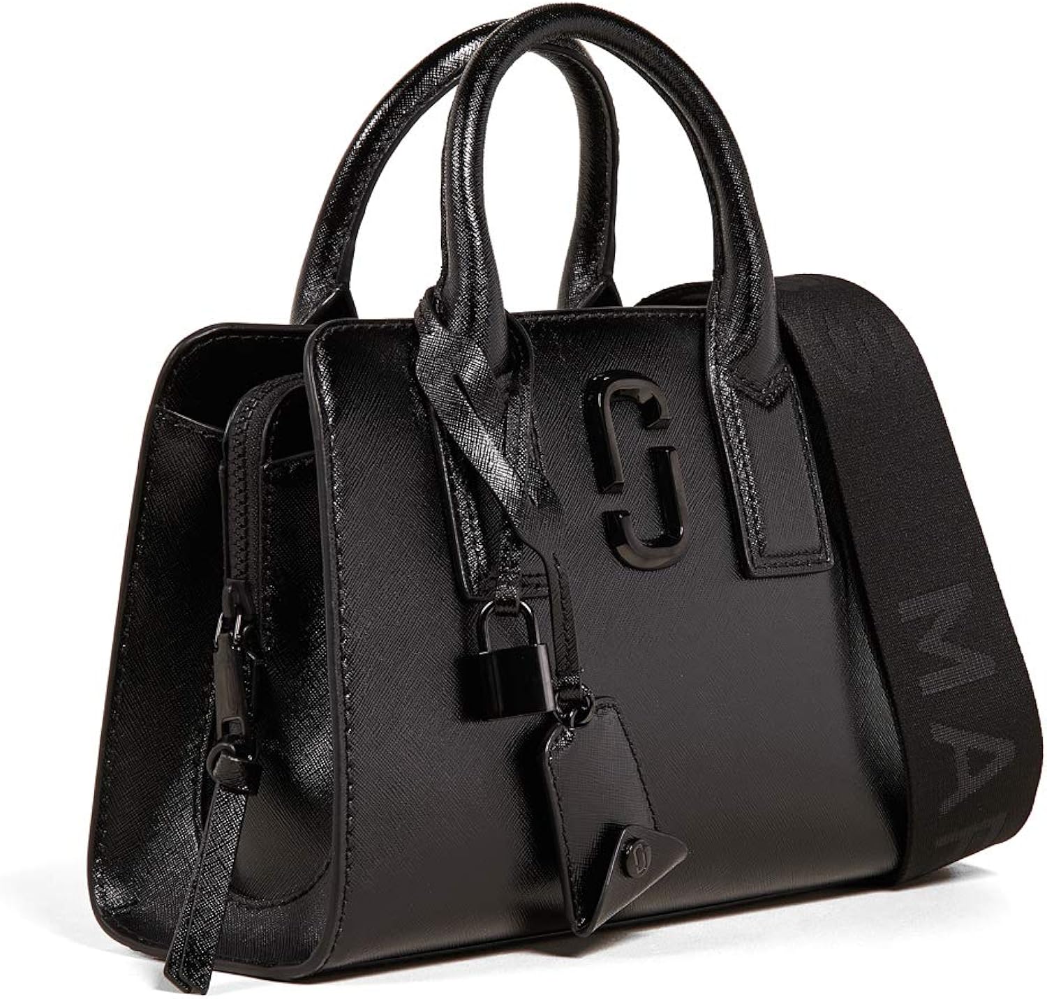 Marc Jacobs Black Leather Tote Bag