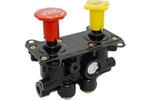 LNKVORX 800257 MV-3 Dash Control Brake Valve - Trailer Parking Brake Valves Compatible with Bendix 800257|065523, Freightliner BW800257, and Volvo 85106365 for Trailers and Trucks