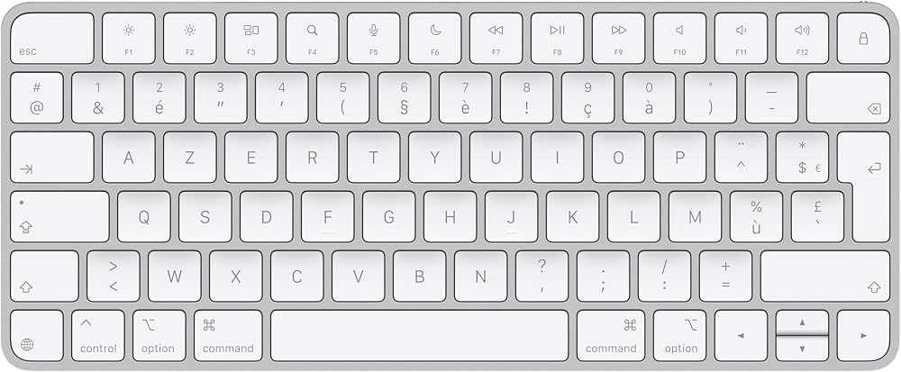 Apple Magic Keyboard French Wireless Rechargeable USB-C Cable Included
