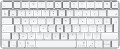 Apple Magic Keyboard French Wireless Rechargeable USB-C Cable Included