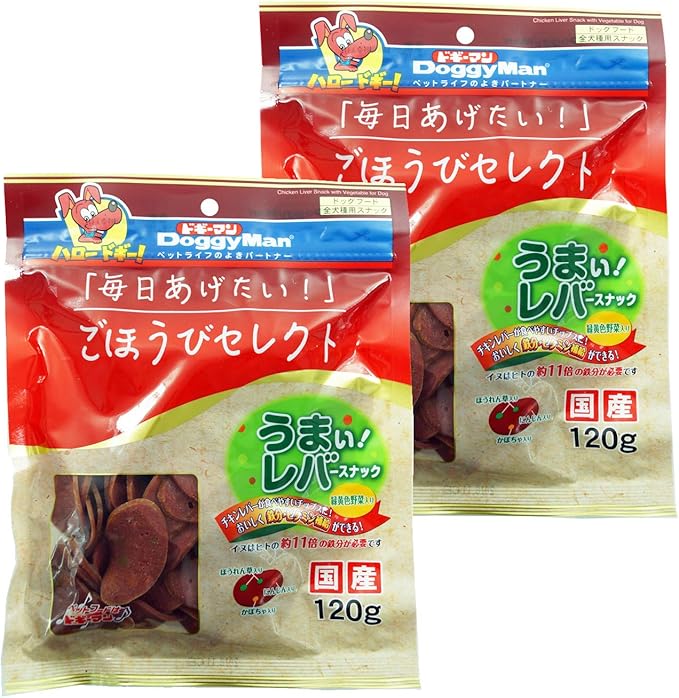 Amazon ドギーマン 犬用おやつ ごほうびセレクト うまい レバースナック 緑黄色野菜入り チキン 1g 2個 まとめ買い ドギーマン ペット用品 通販 Amazon ドギーマン 犬用おやつ ごほうびセレクト うまい レバースナック 緑黄色野菜入り チキン 1g 2個 まとめ買い ドギーマン ペット用品 通販