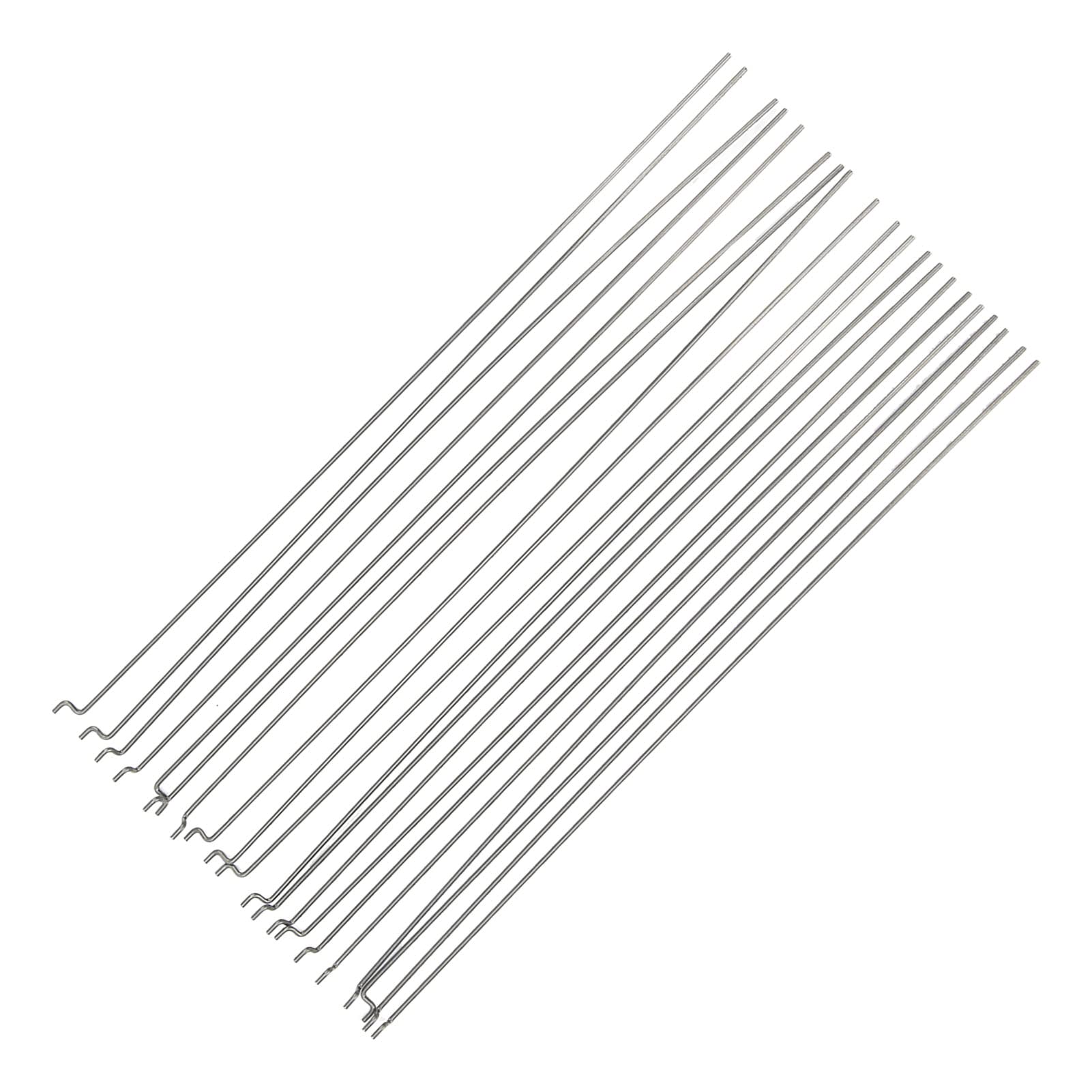 SUNGOOYUE RC Aircraft Pushrods, 100 Pcs 200mm High Hardness Z Push Rods RC Airplane Pushrods Replacement