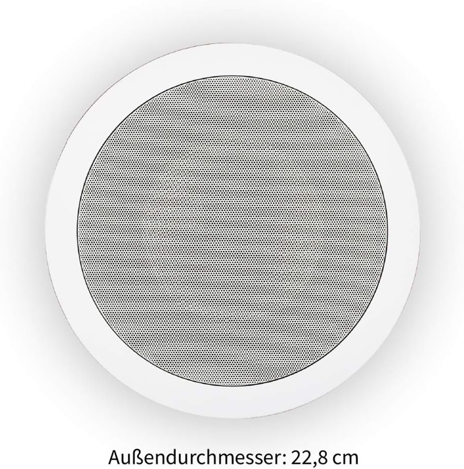 Magnat Interior IC 62 - loudspeakers (White, In-wall/in-ceiling, Universal, Wired, 35-35000 Hz, 2-way) - Image 3