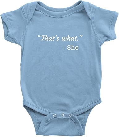 light blue baby onesie