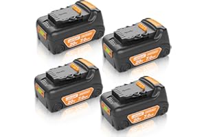 Lenoya Upgraded 7.0Ah Replacement for Dewalt 20V Max Battery 4Packs High Capacity Compatible with DCB200 DCB203 DCB204 DCB206