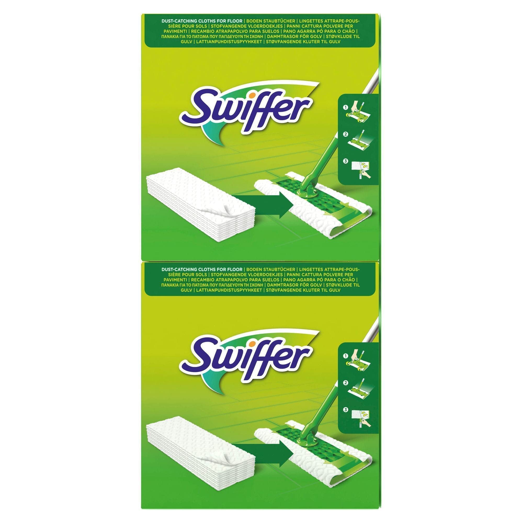 Swiffer Anti-Dust Cloths, Pack of 80, White