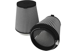 aFe POWER 10-10407DM Magnum FLOW OE Replacement Air Filter w/Pro 5R Media (Pair) Ford Mustang GT/Dark Horse 2024 V8-5.0L