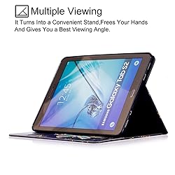 Galaxy Tab S2 9.7 Case, Newshine PU Leather Folio
