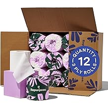 Repurpose 100% Bamboo Toilet Paper, 3-Ply, Tree-Free, Plastic-Free, FSC Certified, Septic Safe, Fast Dissolving, RV-Friendly,