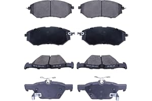 EXPPOWER Replacement for Brake Pads Front and Rear Ceramic Subaru Legacy 2015 all,Subaru Legacy 2016/2017/2018 3.6R,Outback 2015-2018 Brake Kits (D1078 D1808)