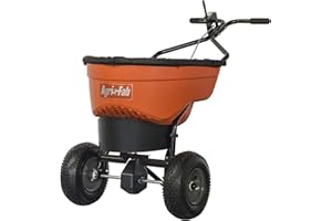 Agri-Fab 45-0548 130 lb. Commercial Push Spreader, Orange/Black