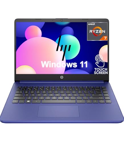 Amazon.com: HP 14 Inch Laptop | Touchscreen | Ryzen 7 5700U, AMD 8