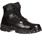 ROCKY Alpha Force Waterproof Public Service Boot, Black, Size 3.5(ME)