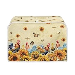 Talayituse Rooster Chicken Print 2 Slice Toaster