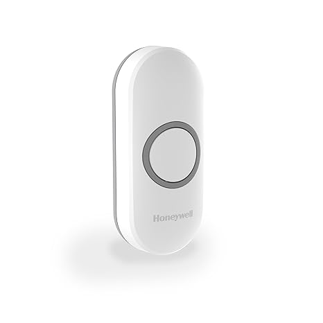 Honeywell Home Funk-Klingeltaster mit LED-Funktionsanzeige, weiß, DCP311