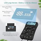 DLYFULL Universal Battery Tester LCD Display Voltage & Capacity view 4
