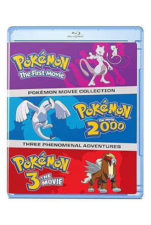 Amazoncom Pokémon The Movies 1 3 Collection Blu Ray