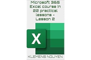 Microsoft 365 Excel course in 22 practical lessons - Lesson 2
