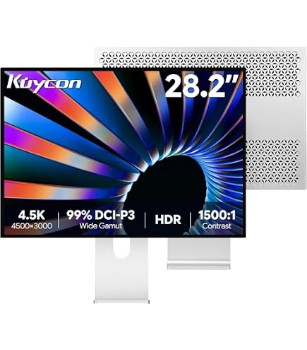 Amazon.com: Kuycon P27G 27'' UHD 4K Glossy Monitor (Honeycomb