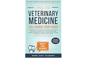Simply Said: Introduction to Veterinary Medicine: Simplified Workbook for First Year Veterinary and Vet Tech Students : VTNE 