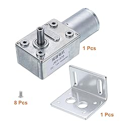 MECCANIXITY DC 12V High Torque Turbine Worm Geared