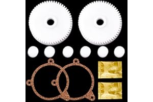 Headlight Motor Repair Gear kit Upgrade Compatible with 1988-1996 Chevrolet Corvette Including Gears Sealing Grease Packet Ge