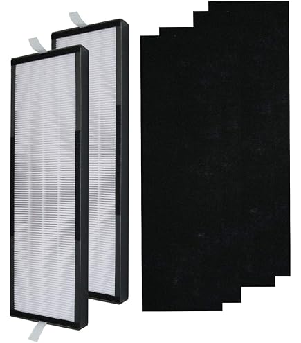 PUREBURG Ersatzfilter-Set Für Alen 45i & Flex Luftreiniger – 1x H13 HEPA Filter & 4x Aktivkohlefilter, Kompatibel Mit B4-Fresh/FL40