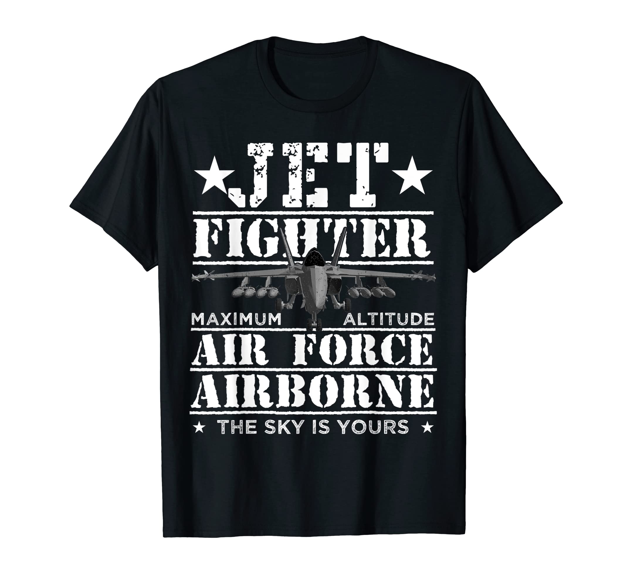 Jet Fighter Pilot Air Force Aircraft T-Shirt