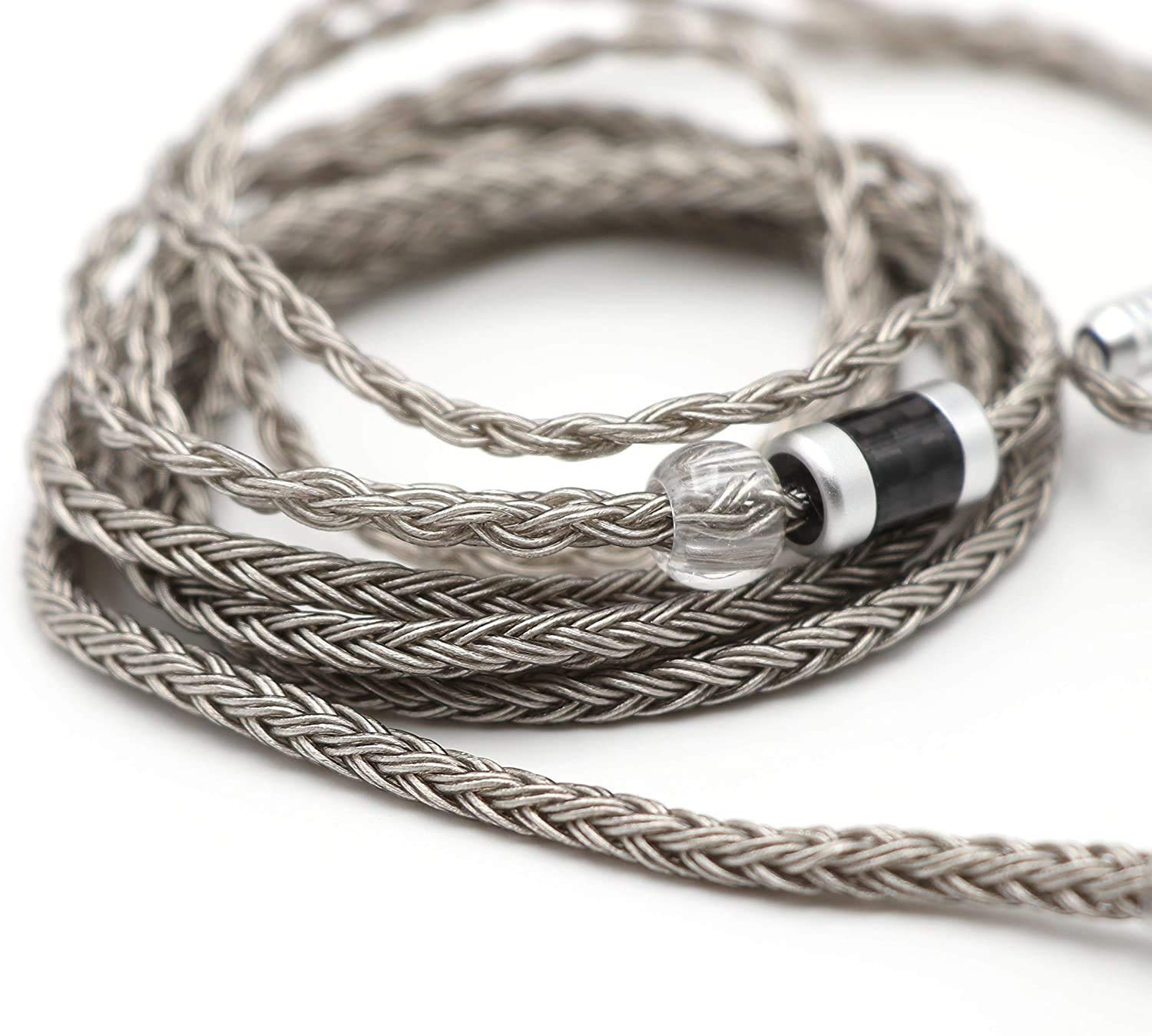 Linsoul Tripowin Zonie 16 Core Silver Plated Cable SPC Earphone Cable for TIN Audio T2 T3 UE900s SE215 SE425 BGVP Earphones(MMCX-3.5mm, Grey): Industrial & Scientific
