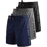 NELEUS Men's Lightweight Workout Athletic Shorts with Pockets