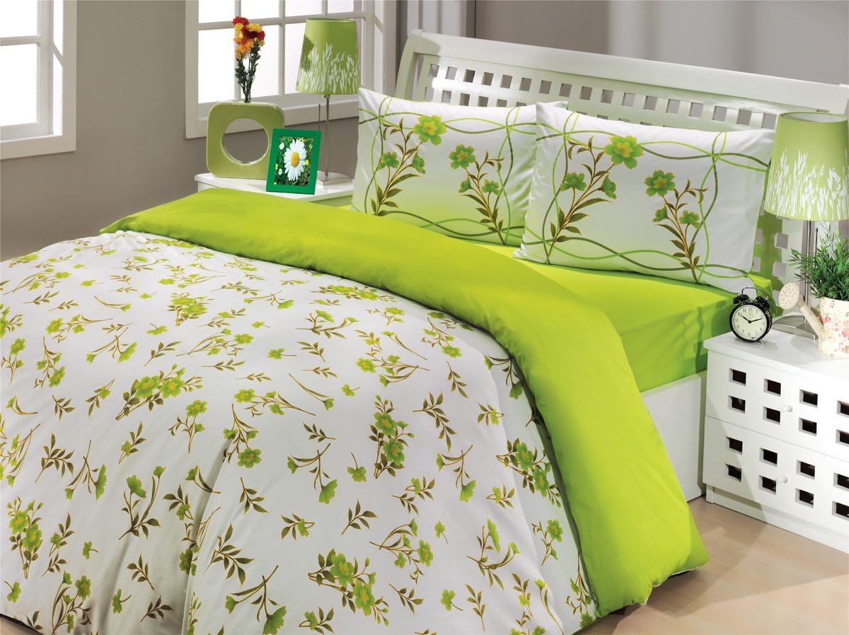 Luxury Bedding Set [Double Size] 100 Turkish Cotton, 1 Year