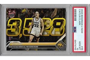 GENERIC 2023-24 Bowman U Now #49 Caitlin Clark Basketball Card Iowa Graded PSA 10 Gem Mint