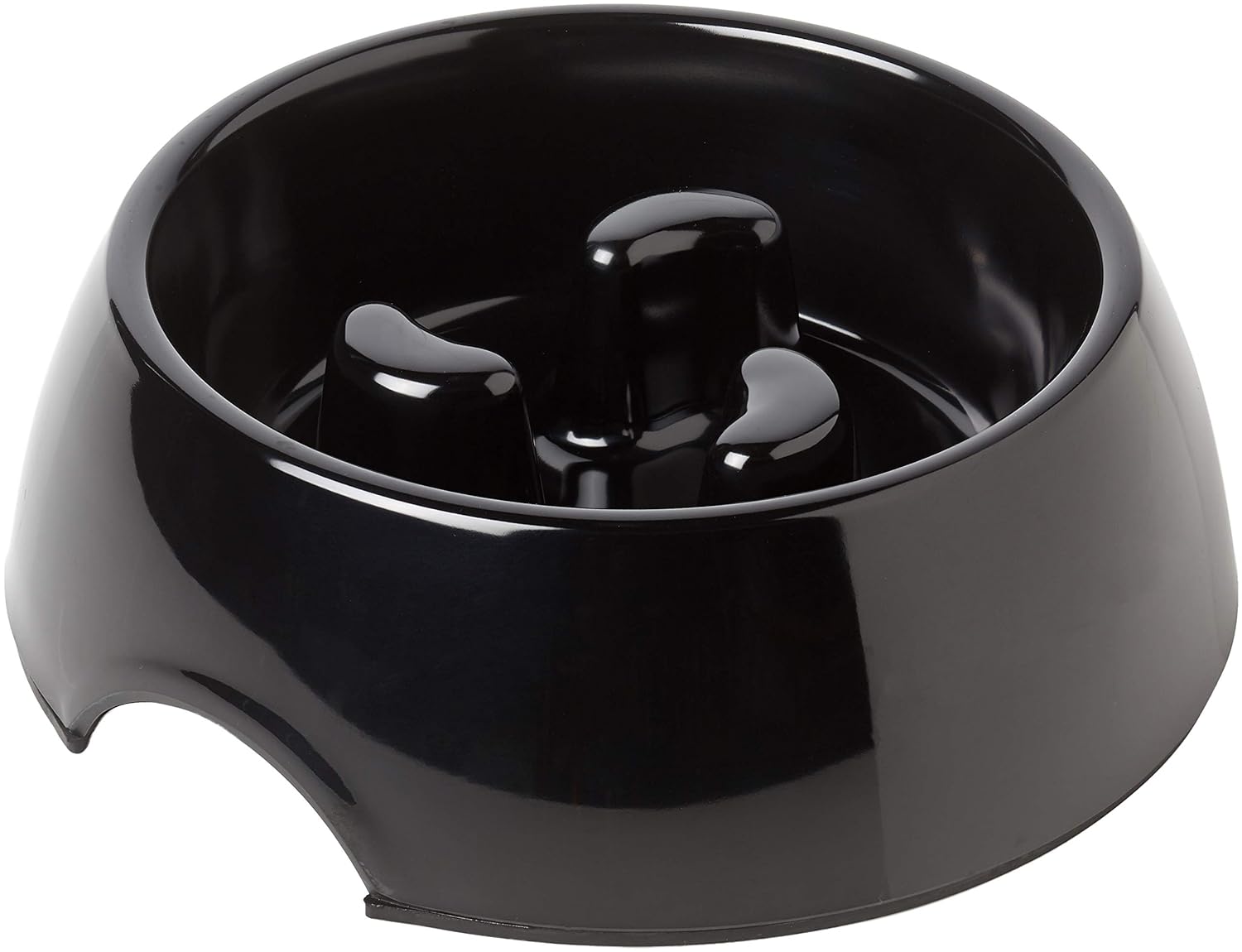 Rosewood Heavy Duty Anti Scoff Melamine Slow Feeder Bowl for Dogs, Large Amazon.co.uk Pet Supplies