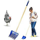 The Coop Scoop® 2-in-1 Chicken Poop Scooper & Rake