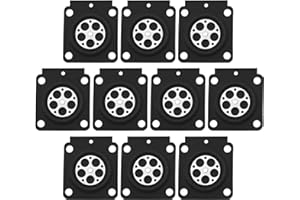 ZUDKSUY 10PCS Metering Diaphragm Replacement Carburetor Metering Diaphragm Assembly for Small Engine Carburetors, Compatible with Zama A015053, Compatible with STIHL FS38 BG55 SP81 C1Q series