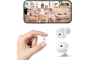 Zongbi Mini Camera,HD WiFi Security Wireless Camera,Real Time Monitoring with App SD Card Storage Portable Camera for Surveillance
