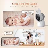 ARENTI 2K Smart Wi-Fi Baby Camera Monitor App Control Night Light Crying view 5