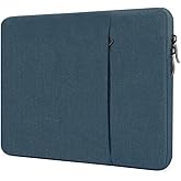 ProElife 15-Inch Laptop Sleeve Case for 2025-2023 MacBook Air 15 inch with M4 M3 M2 Accessory Traveling Carrying Case Water-resistant Bag Cover for MacBook Air 15'' 2025 2024 2023 M4 M3 M2 (Navy Blue)