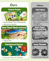hahaland Toddler Busy Book Montessori Farm 20-in-1 Toy 1+ Year view 7