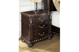 Steve Silver Monte Carlo Rich Cocoa Chocolate 3-Drawer Wood Nightstand