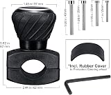 Spurtar Steering Wheel Knob Universal Car Wheel Aid Spinner Black view 6