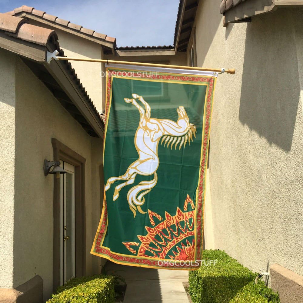 Amazon Com Suatmm Lotr Rohan Flag 3 X 5 Garden Outdoor