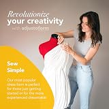 Adjustoform Sew Simple 8 Part Medium Poppy Red Dress Form UK 14-20 view 6